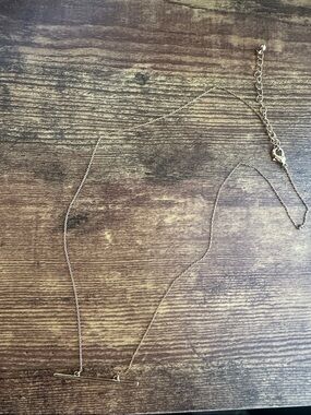 Uncommon James Gold Horizontal Bar Pendant Necklace